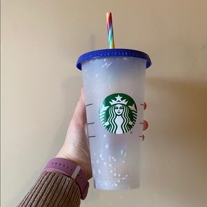 STARBUCKS COLOR CHANGING COLD CUP